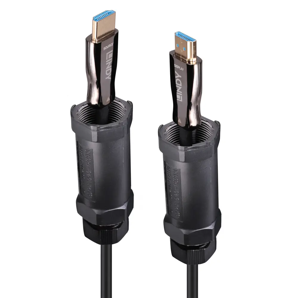 Produktfoto 1 von LINDY 38528, 15m armiertes Fibre-Optic-Hybrid HDMI 8K60 Kabel
