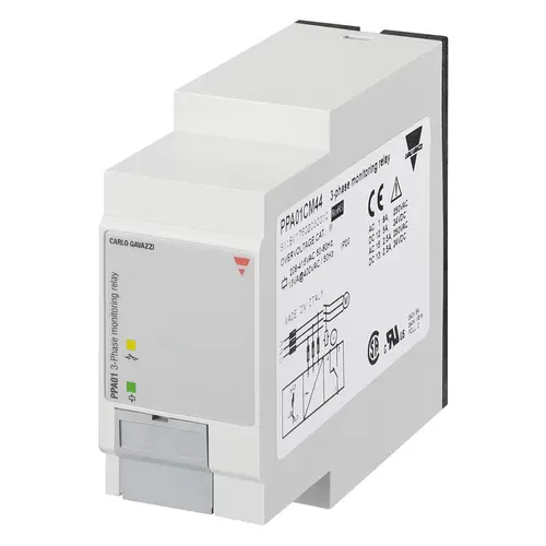 Produktfoto 1 von Carlo Gavazzi PPA01CM44, 3-PHASEN-SPANNUNG RLY-VERLUST/SEQ