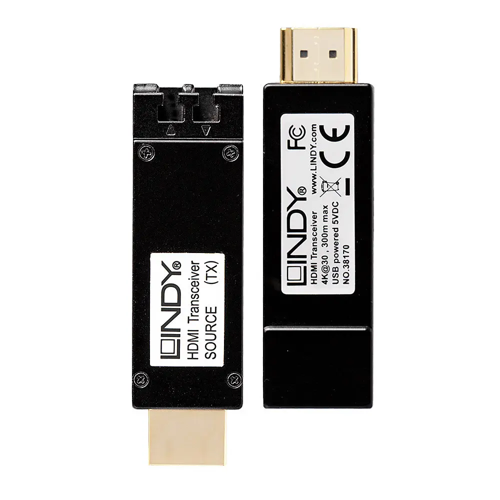 Produktfoto 1 von LINDY 38170, 300m LWL / Fibre Optic HDMI 4K30 Extender