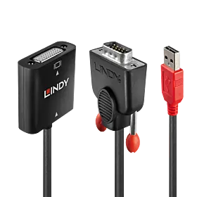 Produktfoto 1 von LINDY 38184, VGA zu DVI-D Konverter Kabel