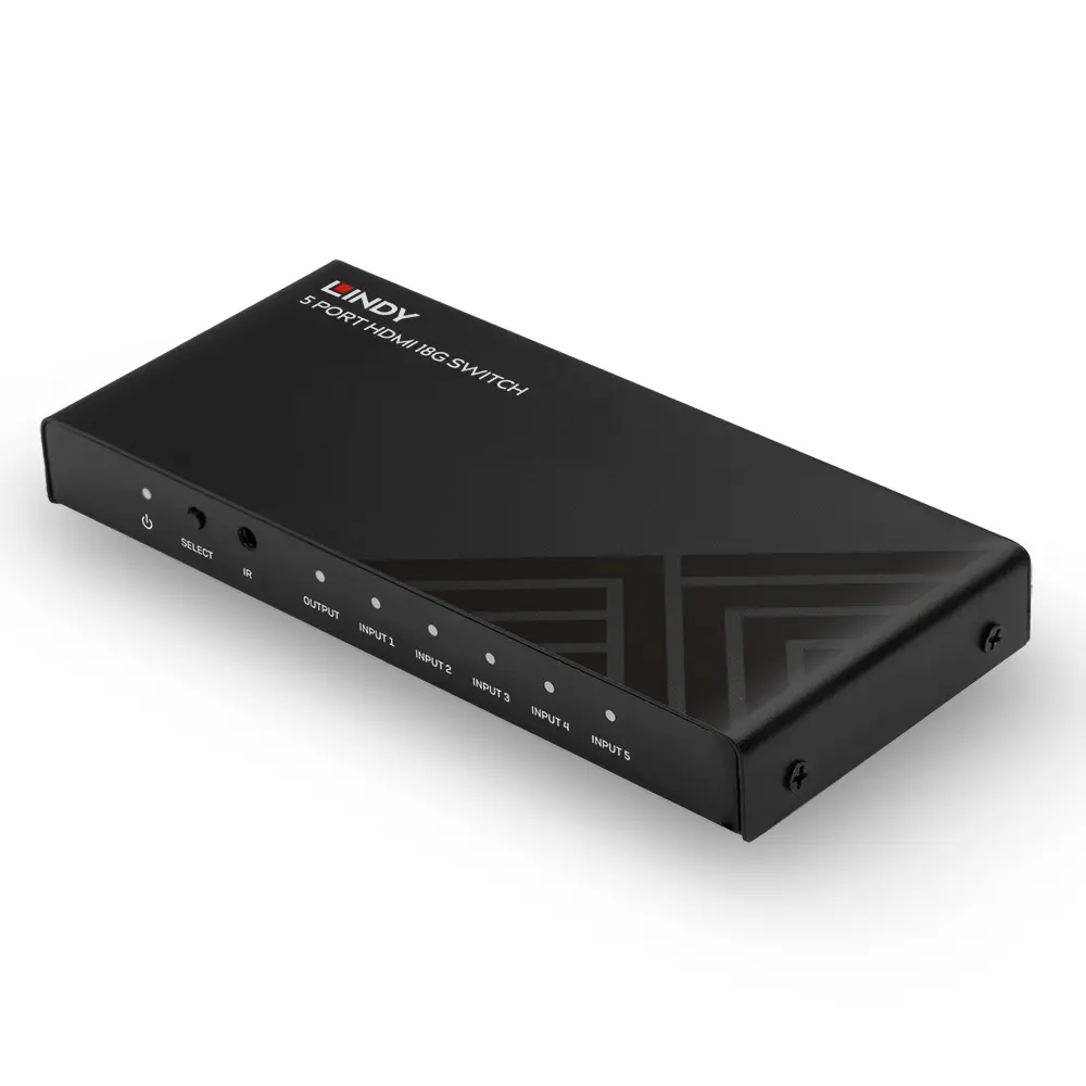 Produktfoto 1 von LINDY 38233, 5 Port HDMI 18G Switch