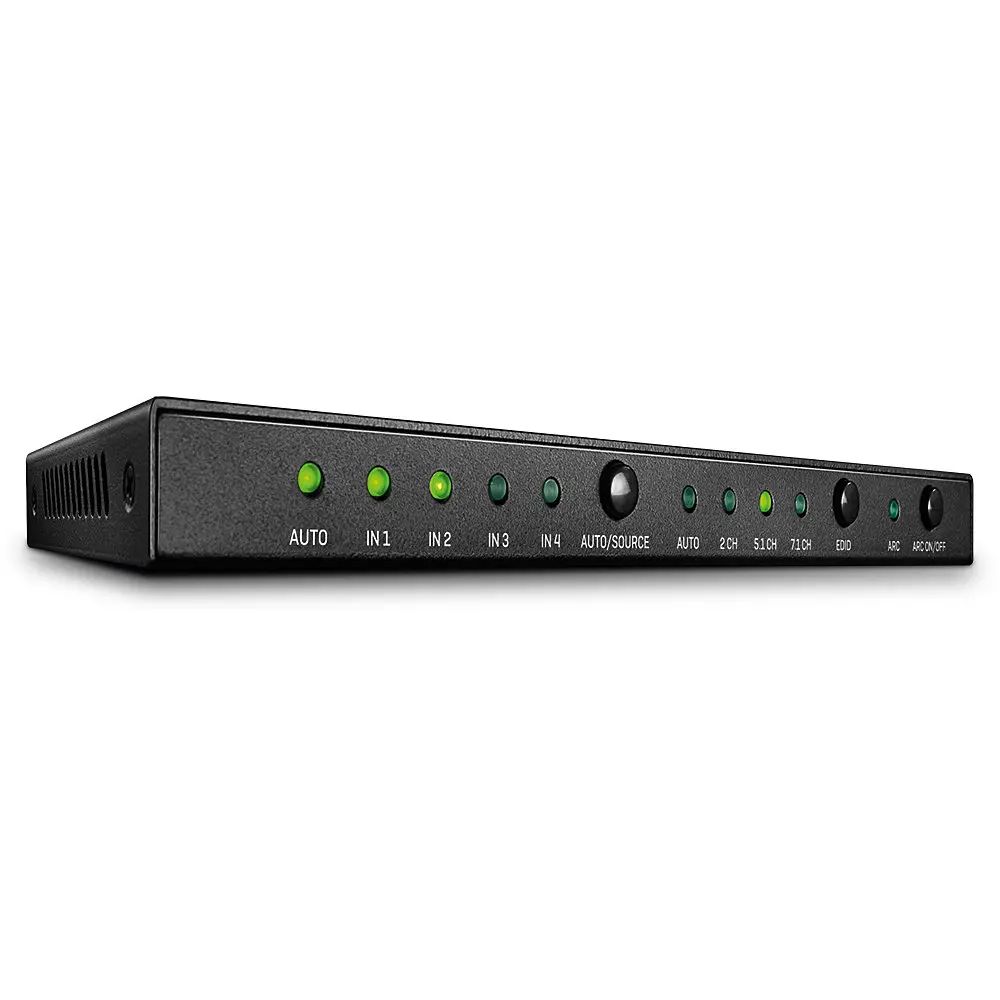 Produktfoto 1 von LINDY 38249, 4 Port HDMI 18G Switch mit Audio