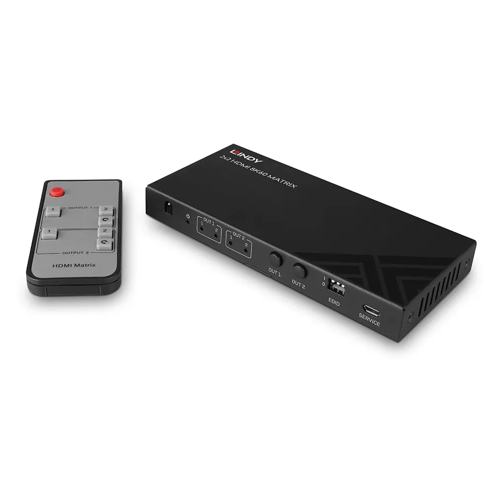 Produktfoto 1 von LINDY 38313, 2x2 HDMI 8K60 Matrix