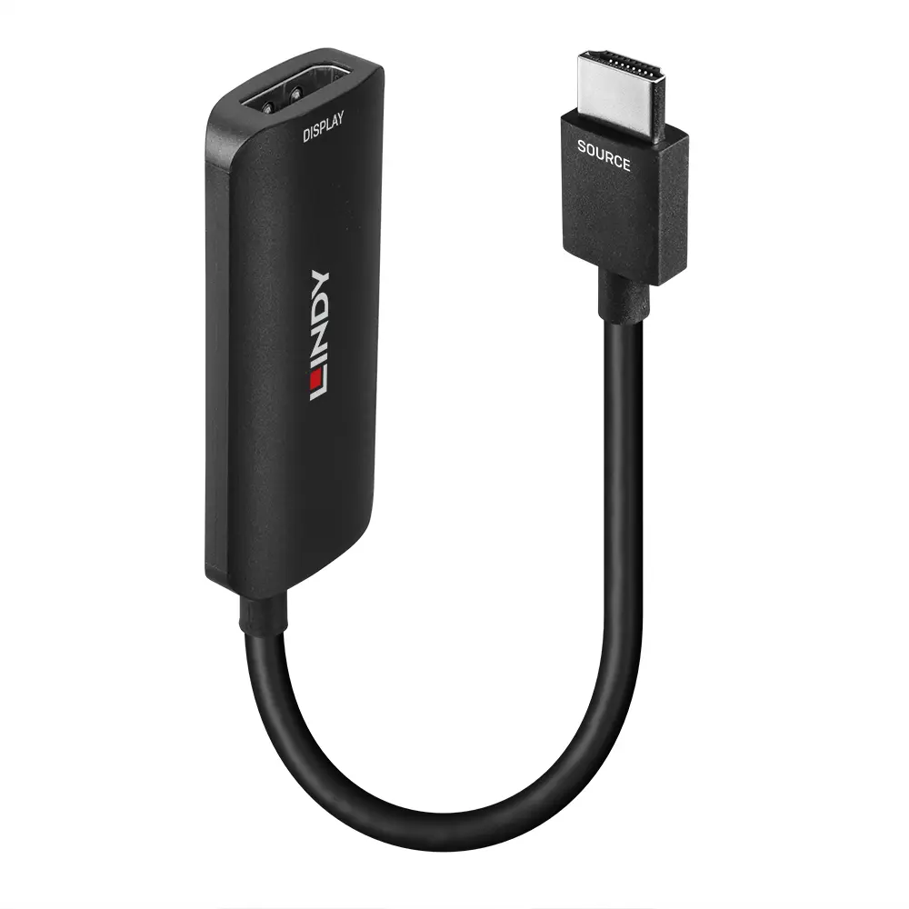 Produktfoto 1 von LINDY 38329, HDMI 8k60Hz auf DisplayPort 1.4 Konverter
