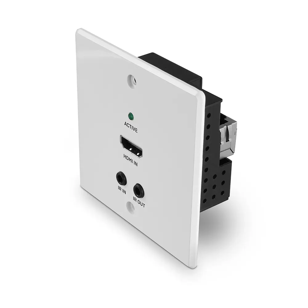 Produktfoto 1 von LINDY 38348, 70m Cat.6 HDMI 4K60, IR & RS-232 HDBaseT EU Wall Plate Extender
