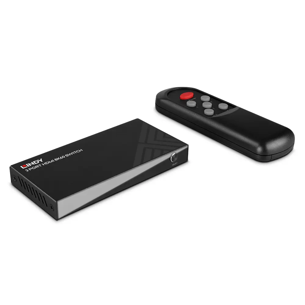 Produktfoto 1 von LINDY 38369, 3 Port HDMI 8K60 Switch