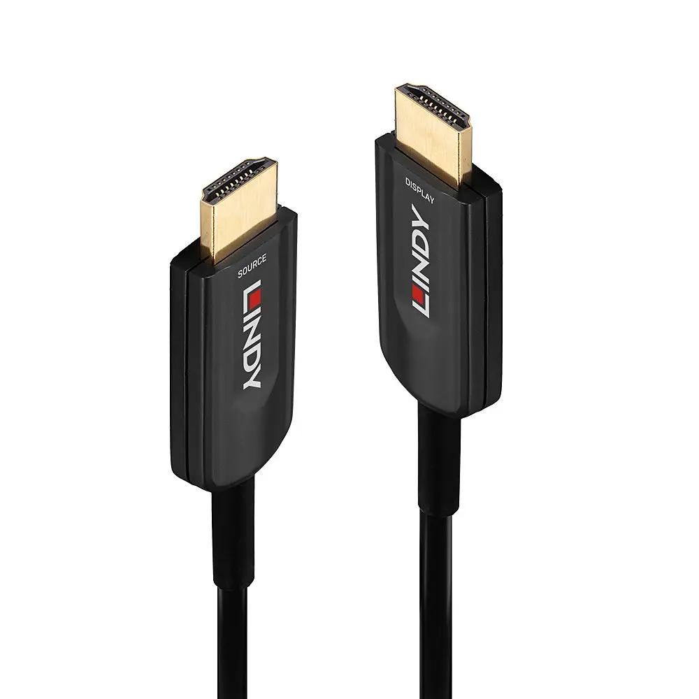 Produktfoto 1 von LINDY 38380, Fibre-Optic-Hybrid-Kabel, Ultra High Speed HDMI 8K60, 10m