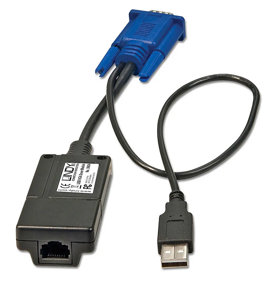 LINDY 39634, Computer Access Modul USB & VGA für KVM Switch CAT-32