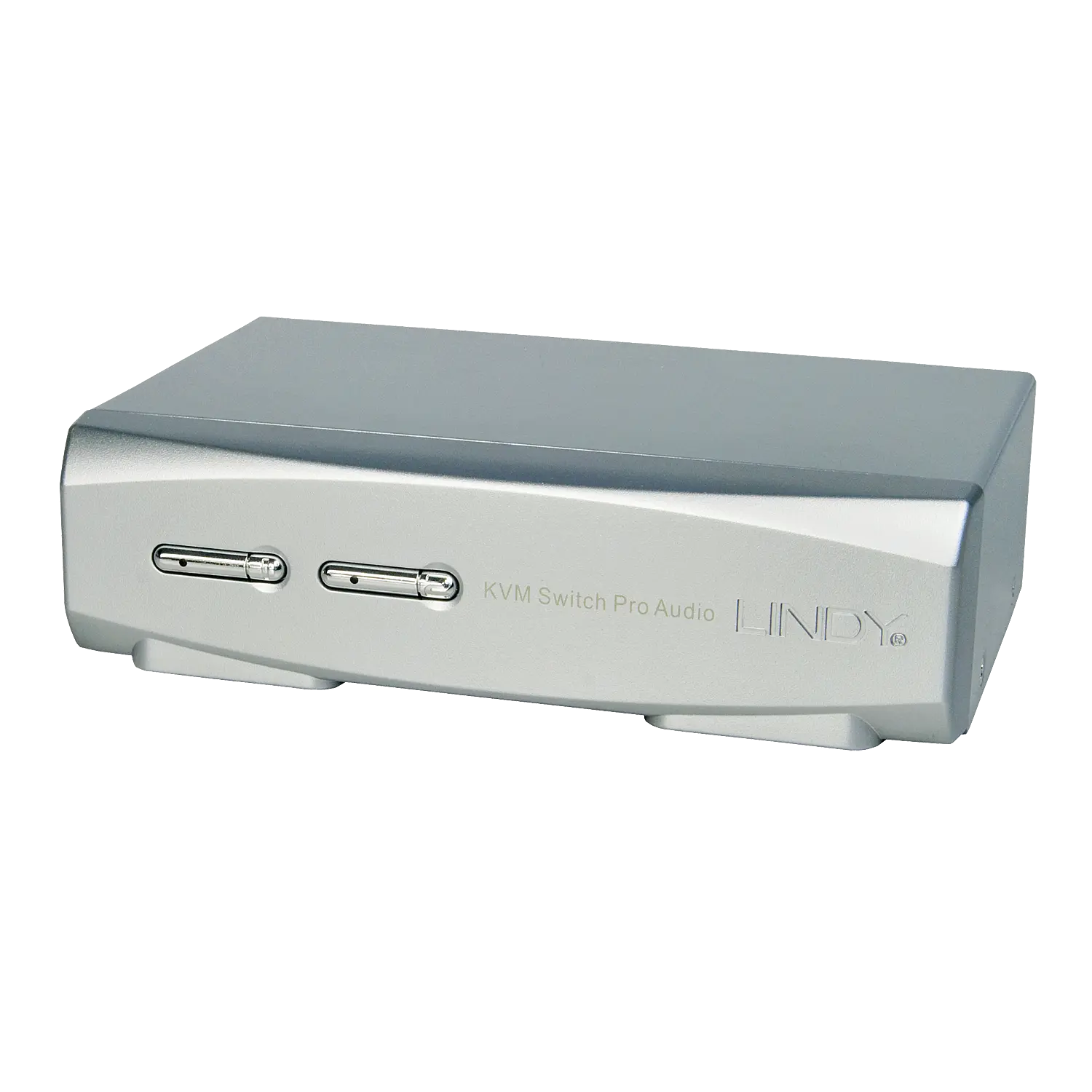 Produktfoto 1 von LINDY 39304, 2 Port KVM Switch DisplayPort 1.2, USB 2.0 & Audio