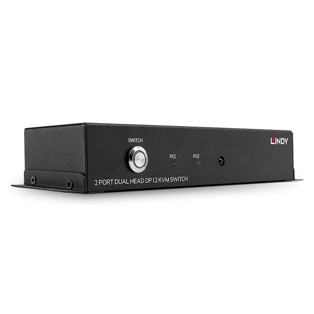 Produktfoto 1 von LINDY 39306, 2 Port Dual Head DisplayPort 1.2 KVM Switch