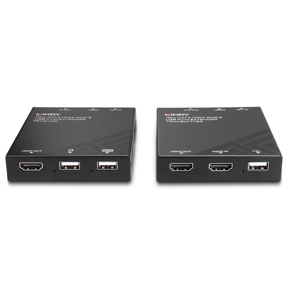 Produktfoto 1 von LINDY 39381, 120m Cat.6 KVM Extender, HDMI & USB