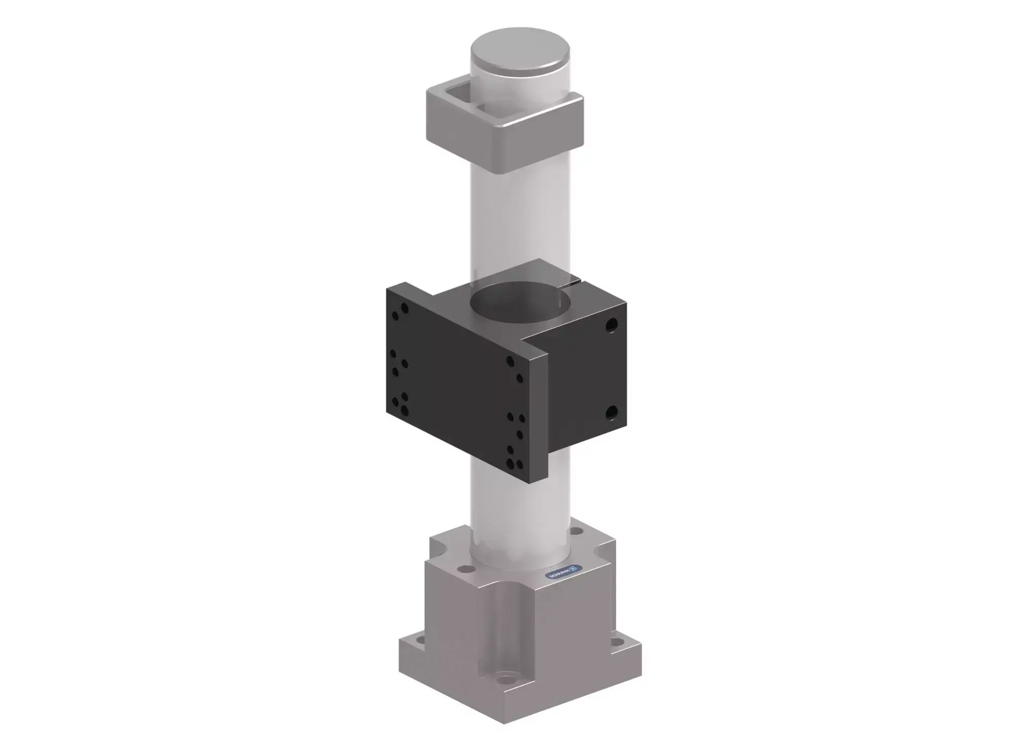 Produktfoto 1 von SCHUNK AEV 55, Säulenaufbausystem Aufbauplatte