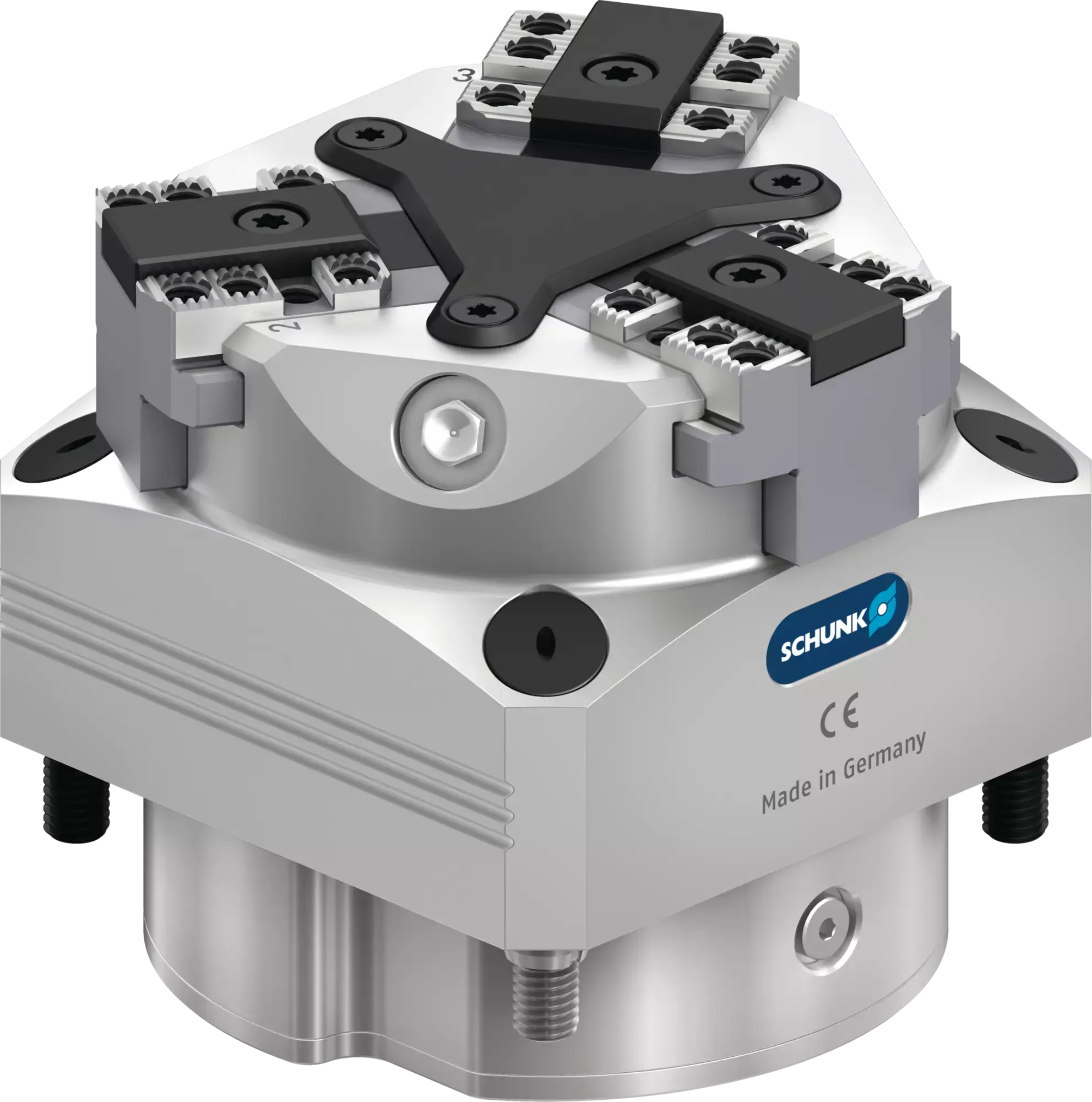 Produktfoto 1 von SCHUNK KRE3-LH 100 IOL, Elektromechanische Kraftspannblöcke