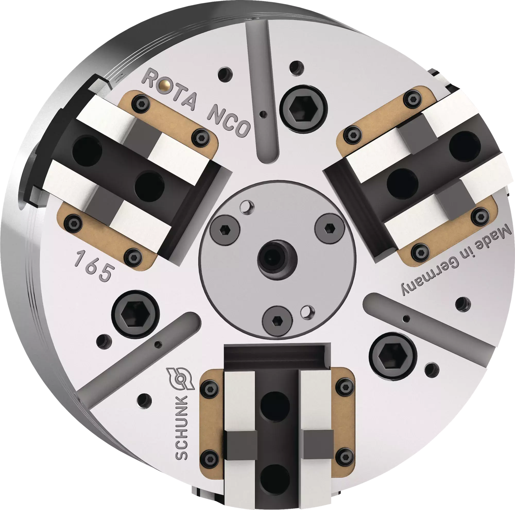 Produktfoto 1 von SCHUNK ROTA NCO 165 Z140-KV, Kraftspannfutter ohne Durchgangsbohrung