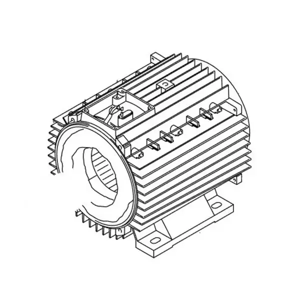 Produktfoto 1 von Kränzle Stator für Kränzle Motor BG112, 5,5kW 400V/50Hz 1400 U/min