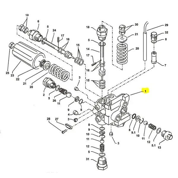 Produktfoto 1 von Kränzle Sicherheitsblock RSB 250, Kränzle Zubehör und Ersatzteile