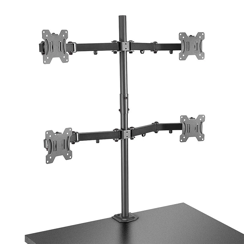 LINDY 40659, Tischhalterung für vier Monitore