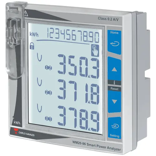 Carlo Gavazzi WM20AV73L, SMARTER MODULARER LEISTUNGSANALYSATOR 100V