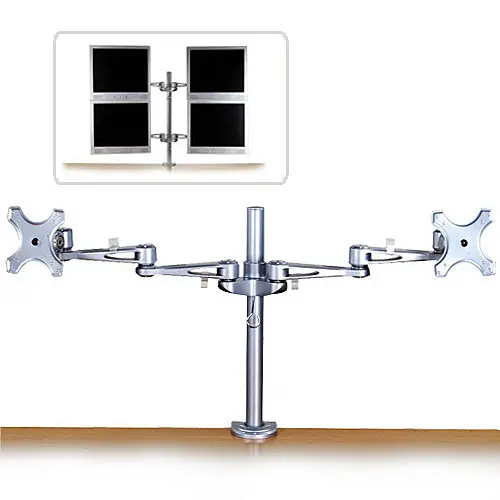 Produktfoto 1 von LINDY 40697, Modularer LCD Dual-Monitorarm