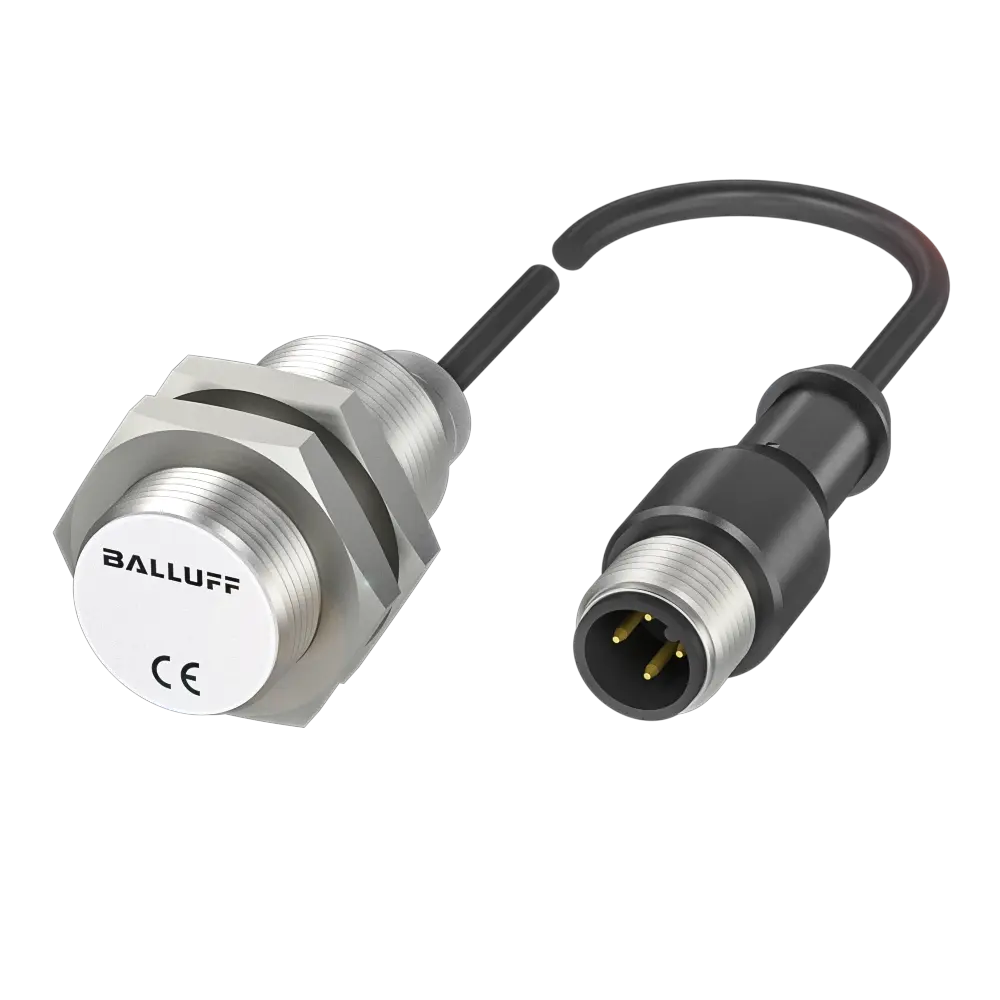 Produktfoto 1 von BALLUFF BAW M18ME-UAC48B-BP01,5-GS04, Induktive Abstandssensoren, SKU: BAW001Y