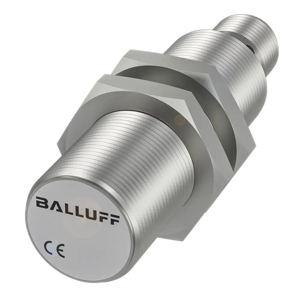 Produktfoto 1 von BALLUFF BAW M18MI-BLC50B-S04G, Zylindrische Ausführung mit metrischem Gewinde, SKU: BAW002F