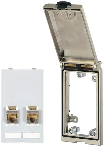 Produktfoto 1 von Murrelektronik 4000-68113-1200000 Modlink MSDD-Set Einbaurahmen