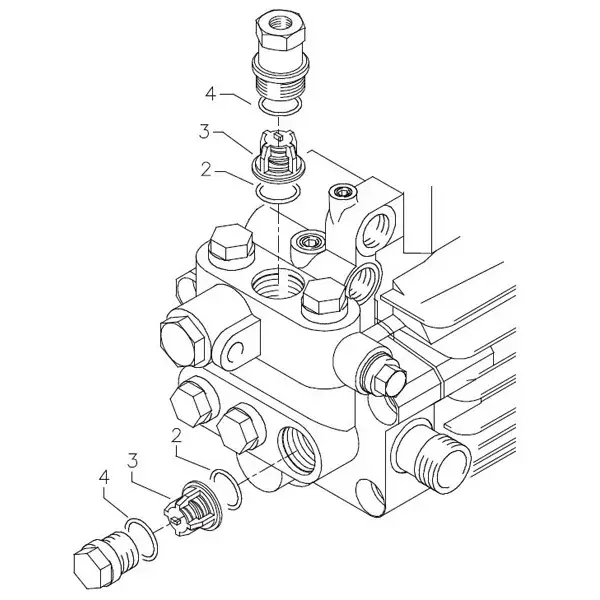 Produktfoto 1 von Kränzle AY- und K-Pumpen Ventile und O-Ringe
