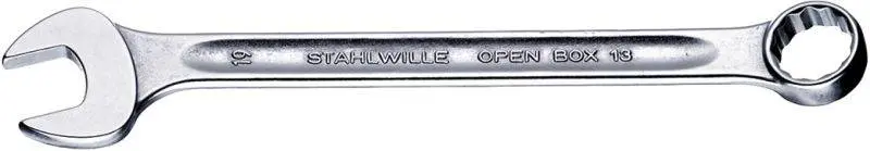 Produktfoto 1 von Stahlwille 40086060, 13 60 Ring-Maulschlüssel Schlüsselweite (Metrisch) 60 mm