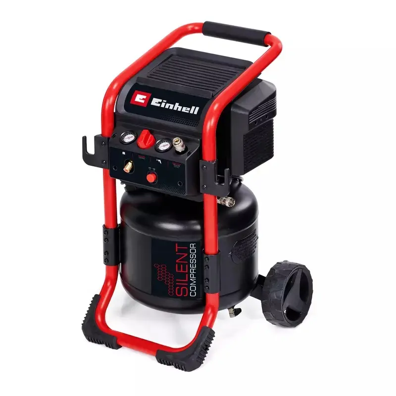 Produktfoto 1 von Einhell Kompressor TE-AC 240/24 Silent, 230V, 10 bar, ölfrei, Kesselinhalt 24L