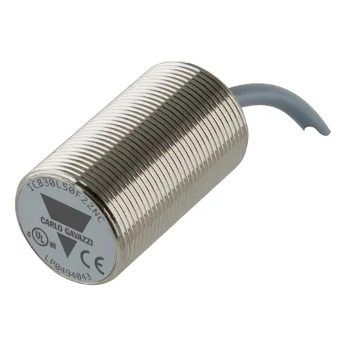Produktfoto 1 von Carlo Gavazzi ICB30L50F10PC, NÄHERUNGSSENSOR IND. M30 CAB 50MM PNP NC FLUSH