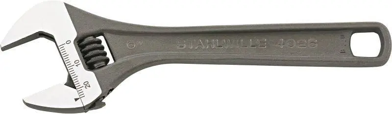 Produktfoto 1 von Stahlwille 40260118, 4026 18 VERSTELLBARER EINMAULSCHLUESSEL 53 mm