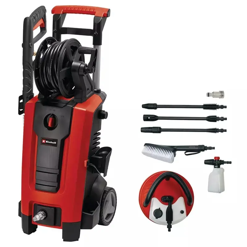 Produktfoto 1 von Einhell Hochdruckreiniger TE-HP 170, Flächenreiniger & Schlauchtrommel, 440 l/h