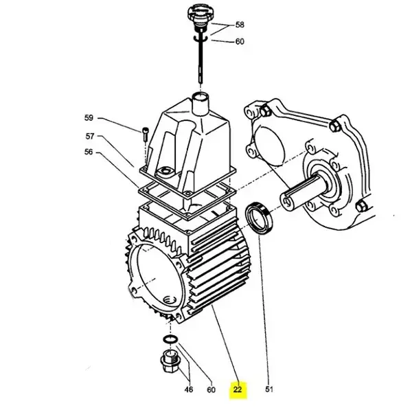 Produktfoto 1 von Kränzle Gehäuse für B 13/150, Kränzle Zubehör und Ersatzteile