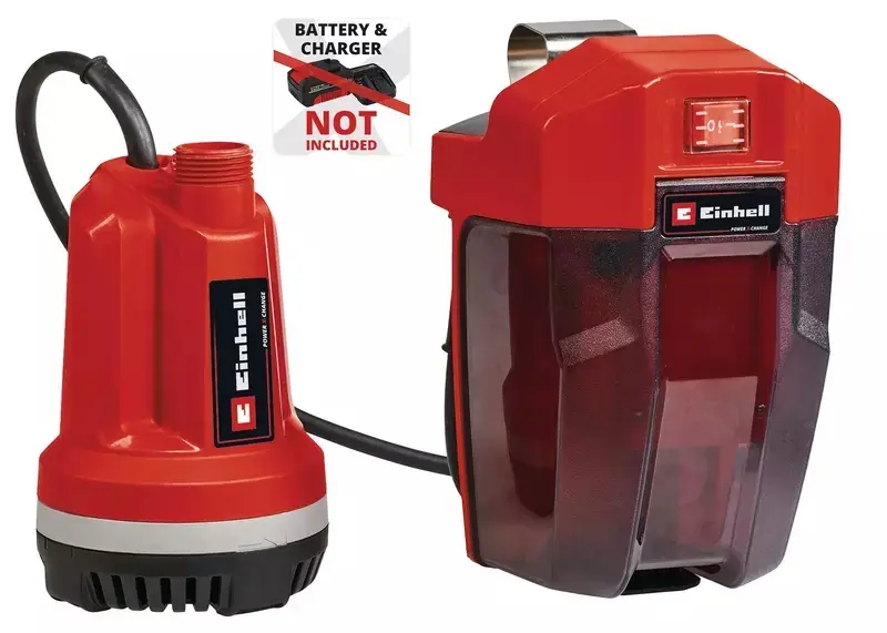 Produktfoto 1 von Einhell GE-PP 18 RB Li-Solo Power X-Change Akku-Tauchdruck/Regenfasspumpe