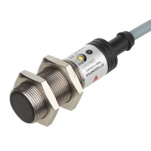 Produktfoto 1 von Carlo Gavazzi ET1820NPAS, PHOTO TR MET M18 NPN NO+NC,CAB