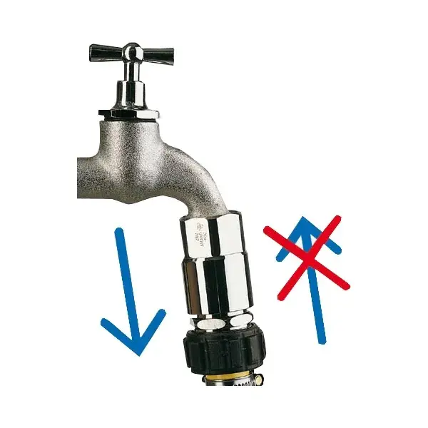 Kränzle Rückflußverhinderer, zum direkten anschließen an den Wasserhahn