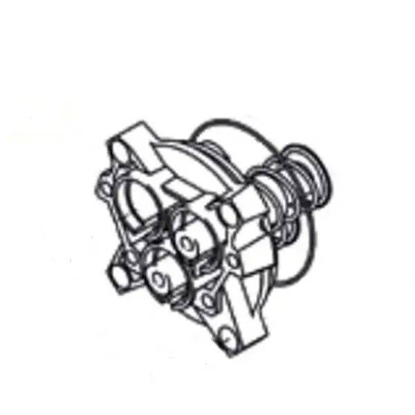 Produktfoto 1 von Kränzle Gehäuseplatte AP, für 14 mm Plunger