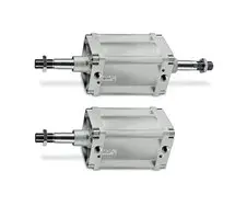 Produktfoto 1 von Camozzi 41M3P160A0160 ISO6431 Doppeltwirkender gedämpfter Zylinder, Serie 41