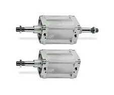 Camozzi 41M2P200A0550W ISO6431 Doppeltwirkender gedämpfter Zylinder, Serie 41