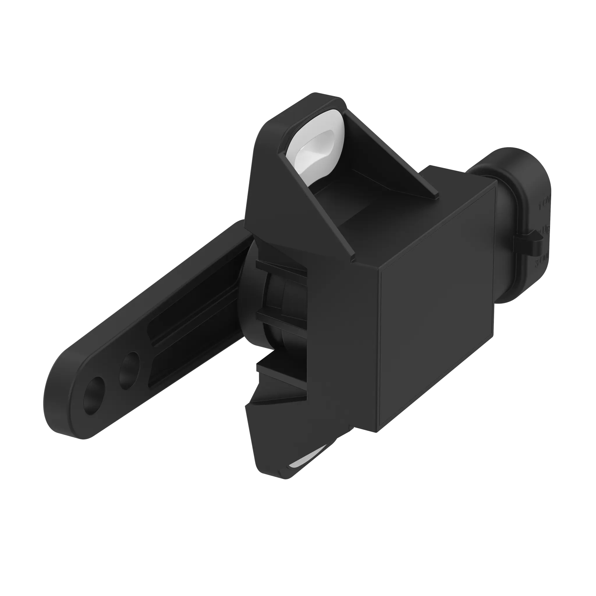 Produktfoto 1 von Elobau 424A17A045B, Winkelsensor 045° CCW, mit Betätigungshebel, 0,5-4,5V