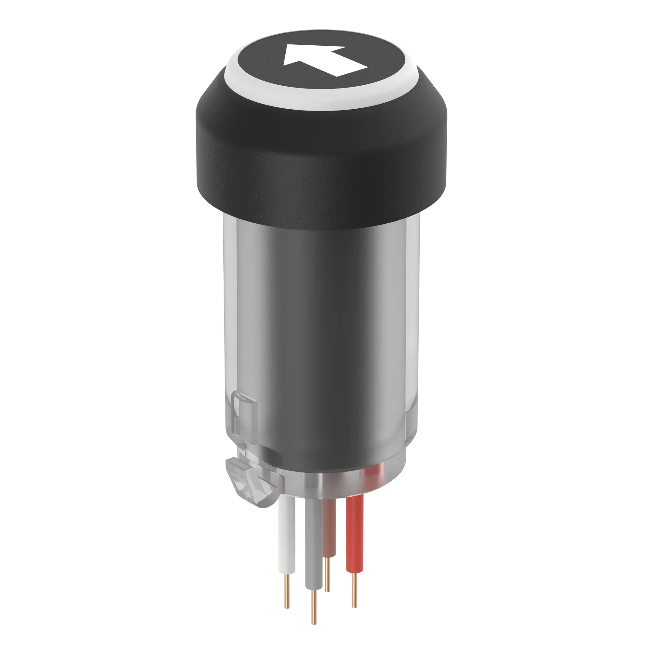 Produktfoto 1 von Elobau 424D21200B, Winkelsensor 200° CCW, mit Betätigungshebel, 4-20mA