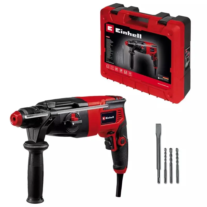Produktfoto 1 von Einhell Bohrhammer TC-RH 620 4F Kit, SDS+, 620 W, Schlagkraft 2,2 Joule