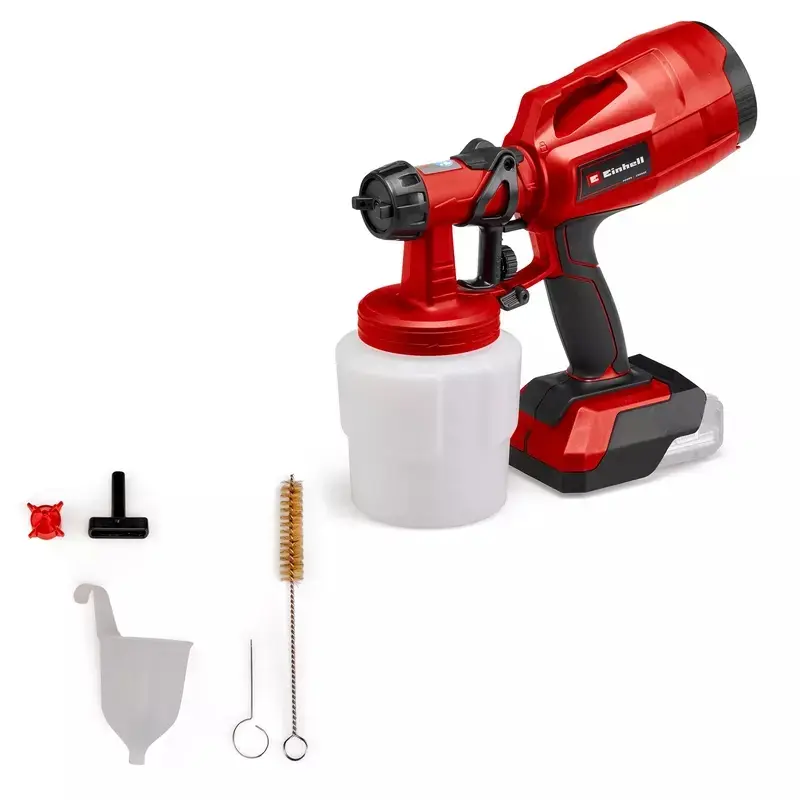 Produktfoto 1 von Einhell Farbsprühsystem TC-SY 18/60 Li-Solo, 18V, mit Düsen & Zubehör
