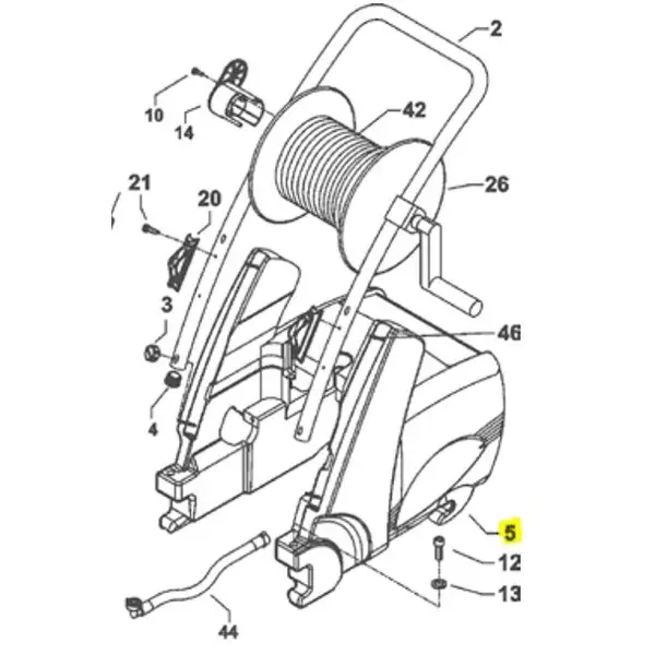 Produktfoto 1 von Kränzle Wassertank für Kränzle, Quadro 800 - 1200 TS T
