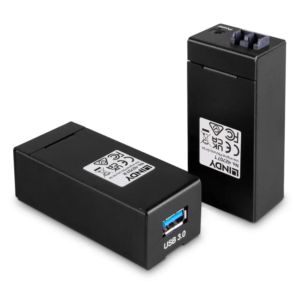 Produktfoto 1 von LINDY 42707, 200m Fibre Optic USB 3.0 Extender