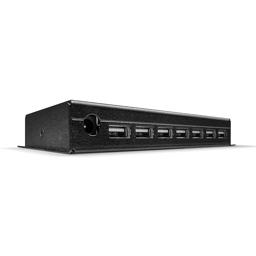 Produktfoto 1 von LINDY 42794, 7 Port USB 2.0 Metall Hub