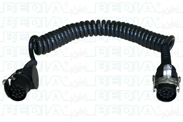 Produktfoto 1 von BEDIA 4281501, EBS Spiralkabel FLRY9Y11Y 15-pin w/ Stecker