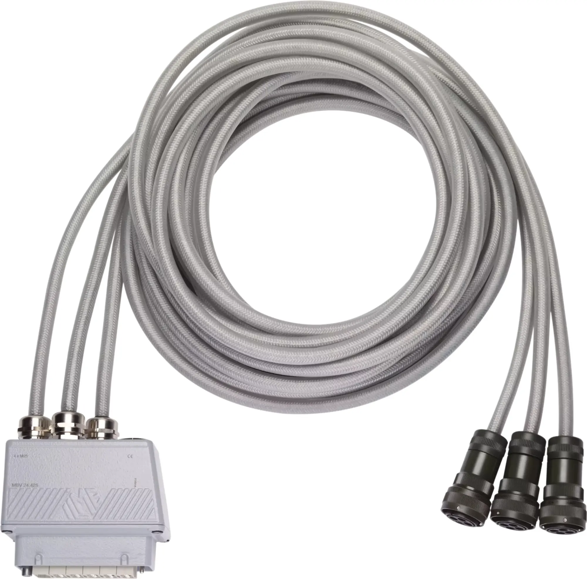 Produktfoto 1 von SCHUNK VBK-5 1xIL-3x4P, Zubehör Magnetspanntechnik Standard, Verbindungskabel