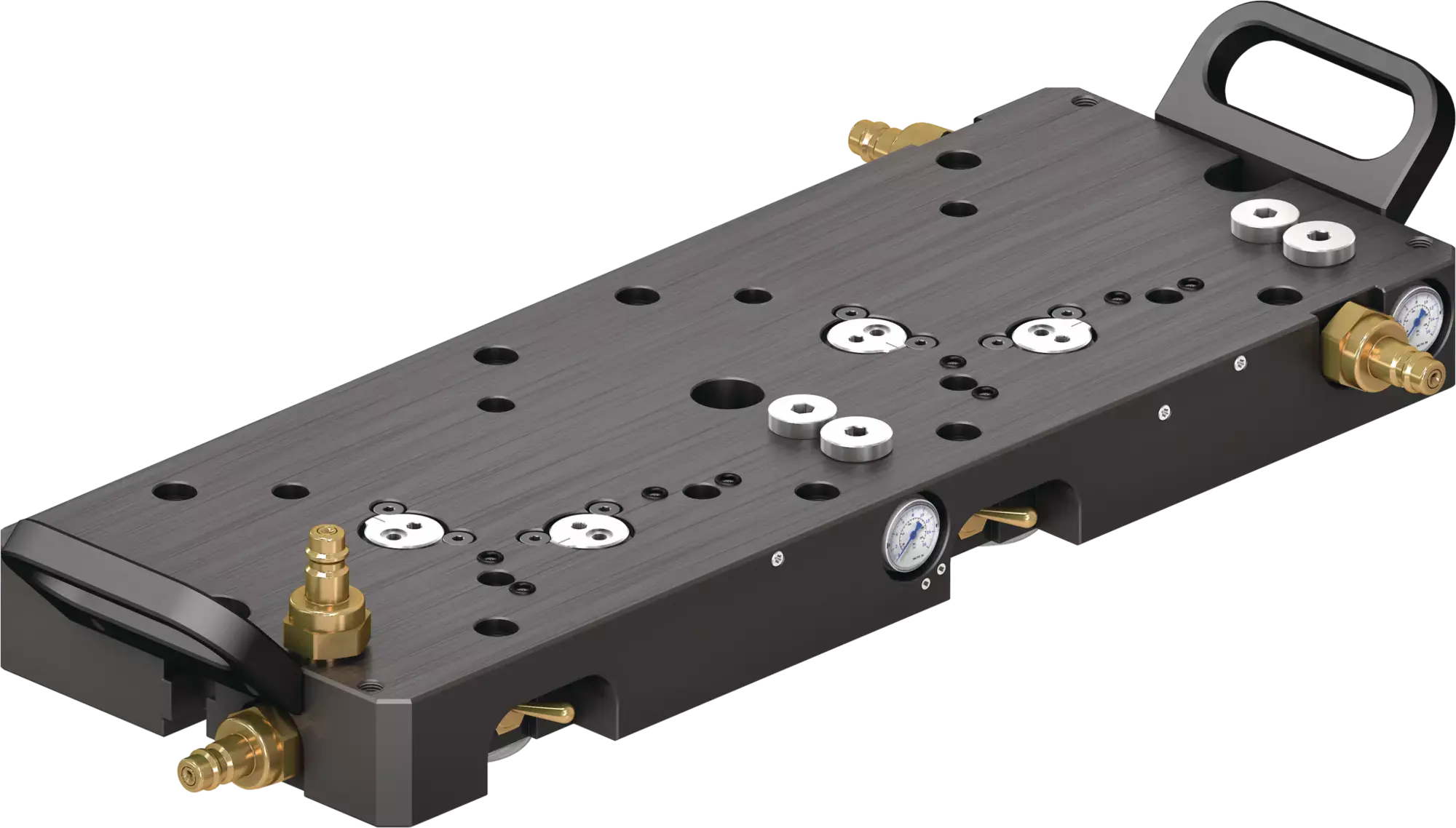 Produktfoto 1 von SCHUNK ABP-h plus 100/160-2, Zubehör Kraftspannblöcke, Basisplatte