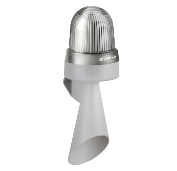 Produktfoto 1 von Werma 435.400.75, LED Hupe WM Contin. Ton 24VAC/DC CL